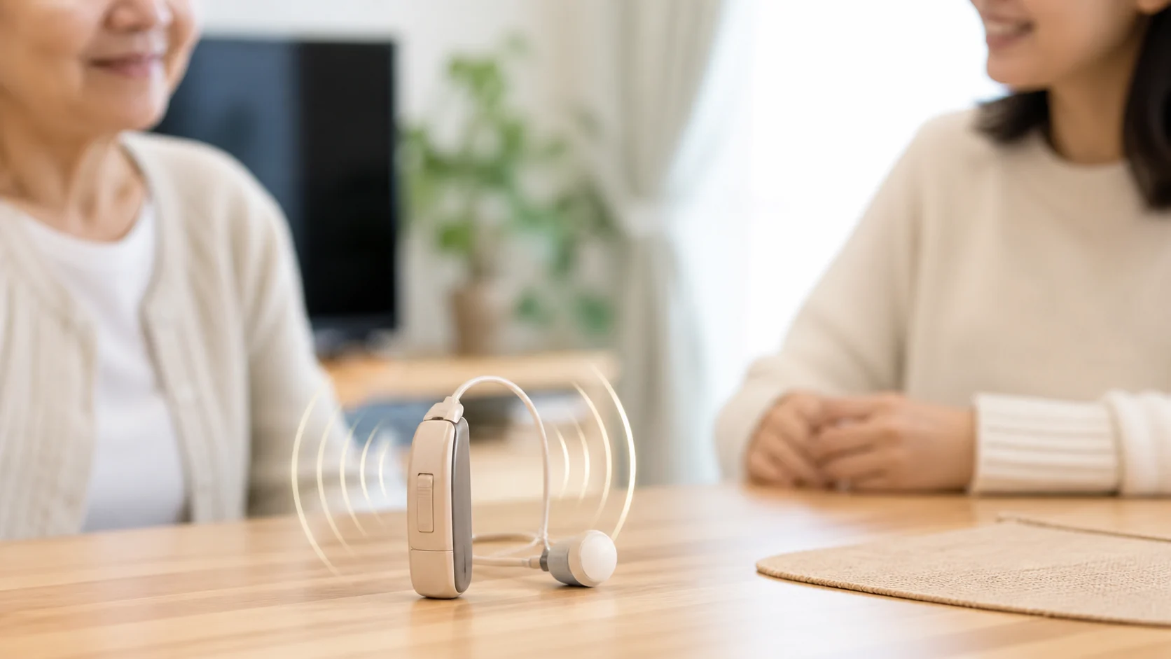 集音器とは何かをイメージできる小型の集音器