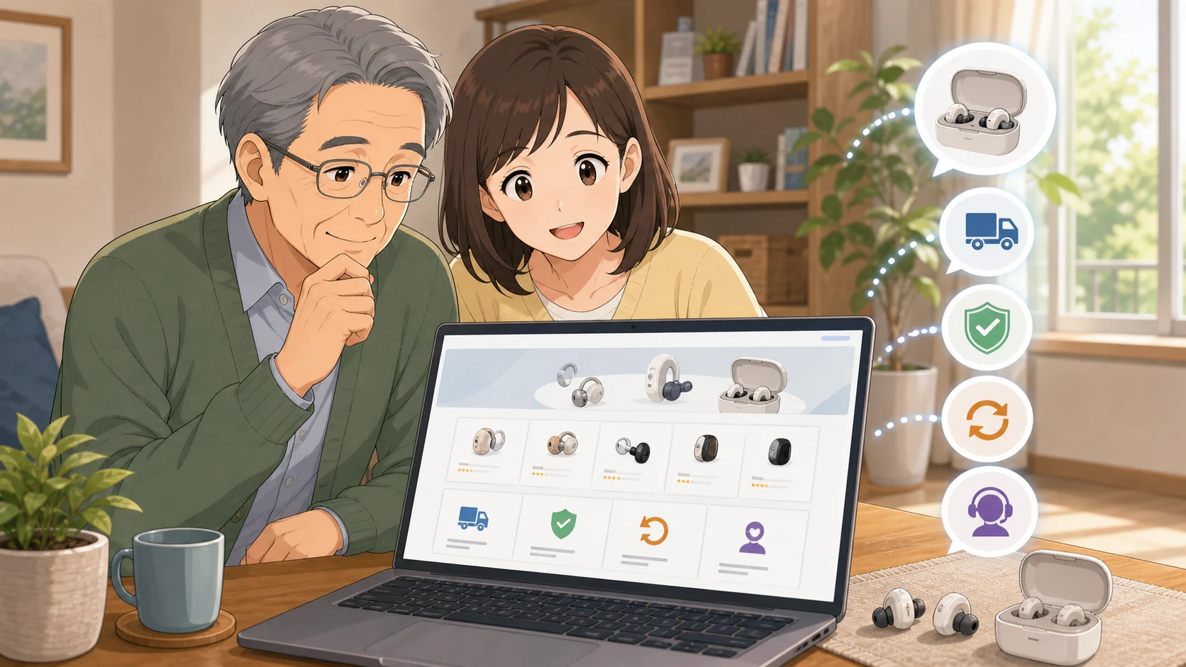 Cearvolの日本公式サイトで確認できることのイメージ