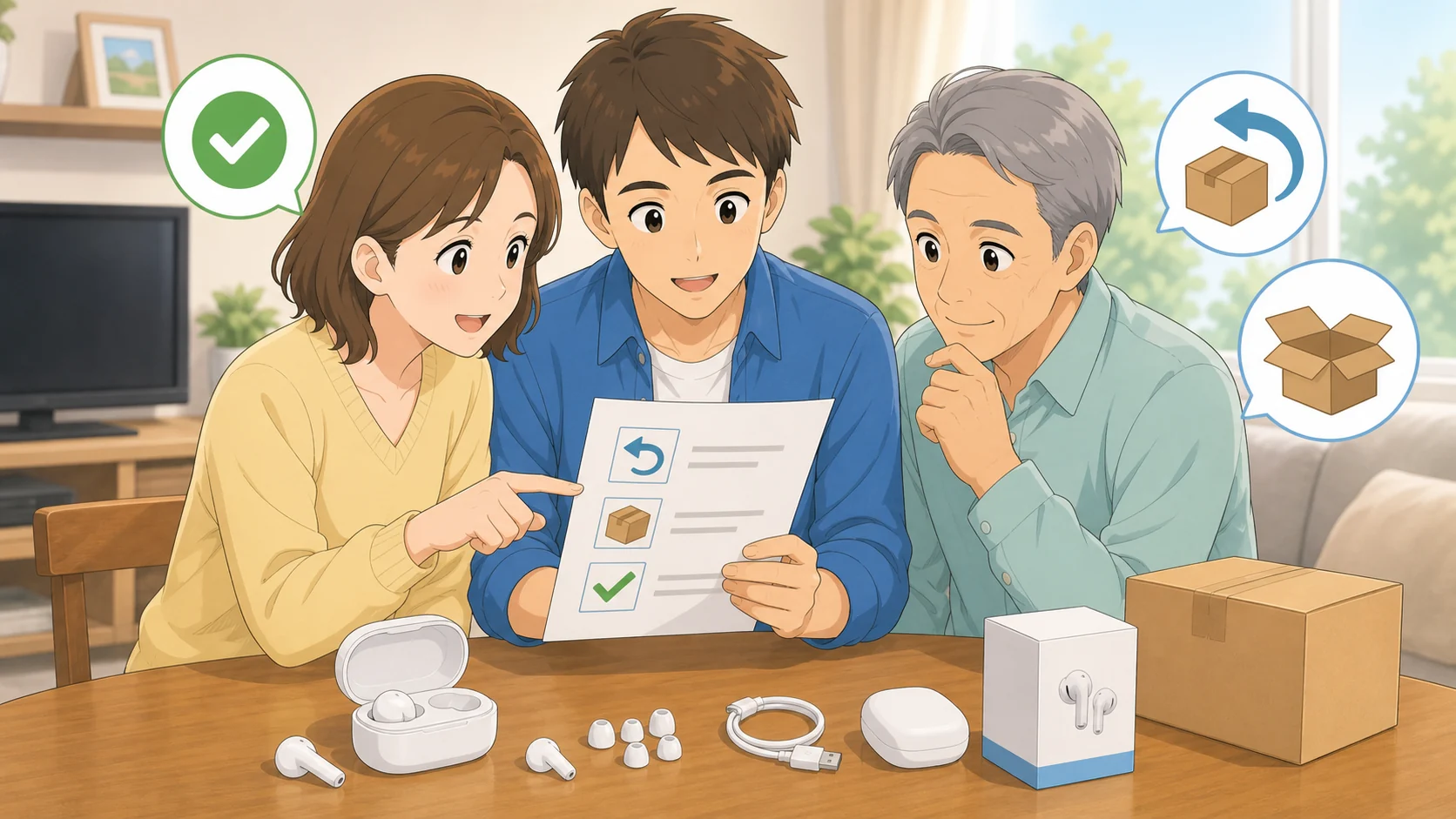Cearvol公式サイトの返品保証を購入前に確認している様子