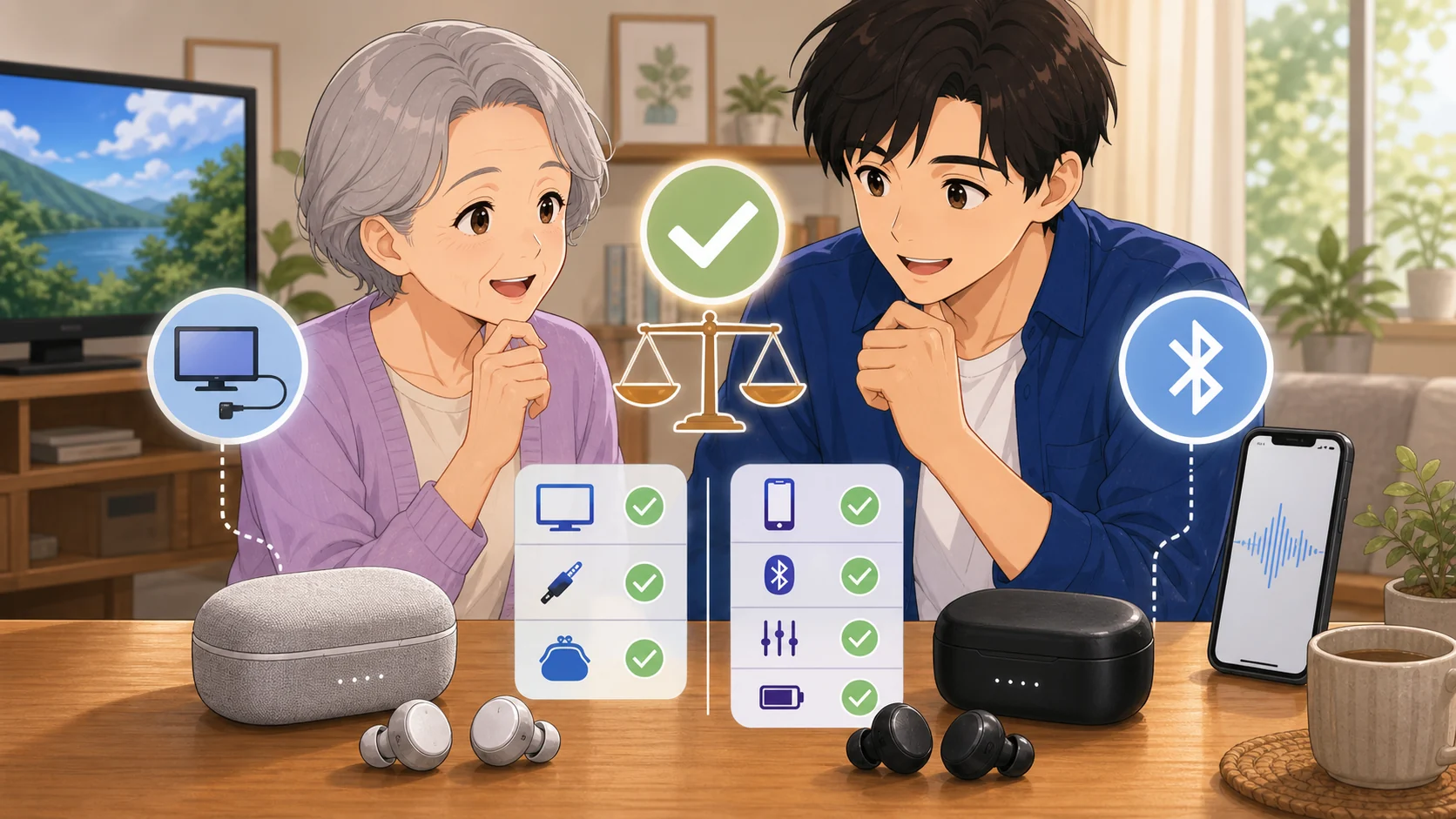 Cearvol Wave LiteとDiamond X1の違いをまとめて購入判断している様子
